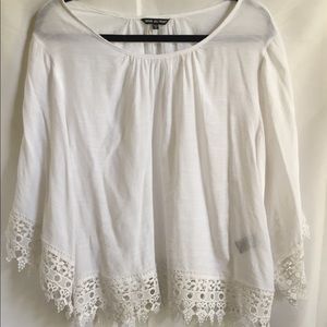 Unique Spectrum White Blouse
